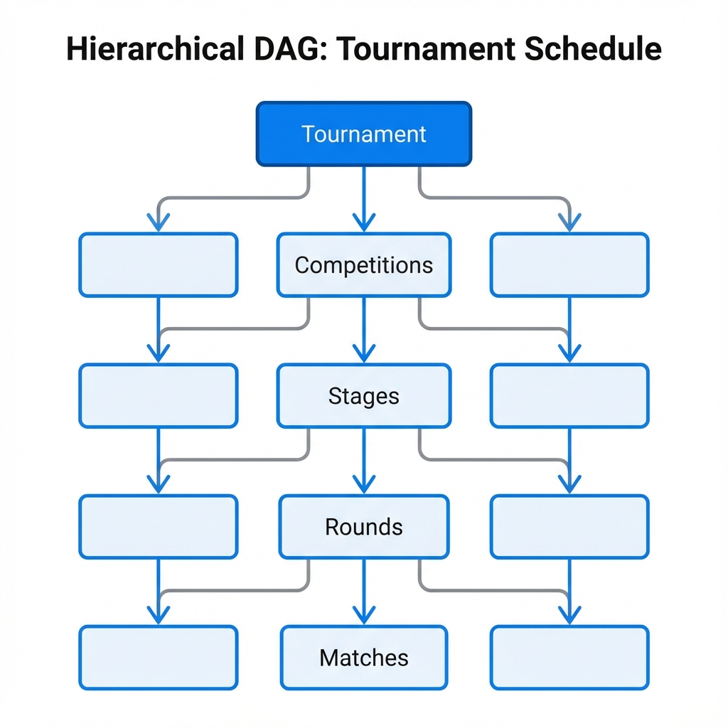 Graph Model of Schedule Hierarchy