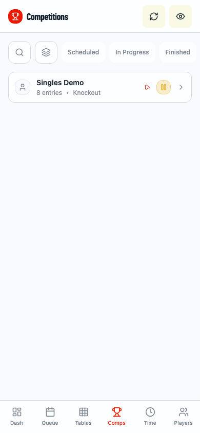 Viewer sees updated results