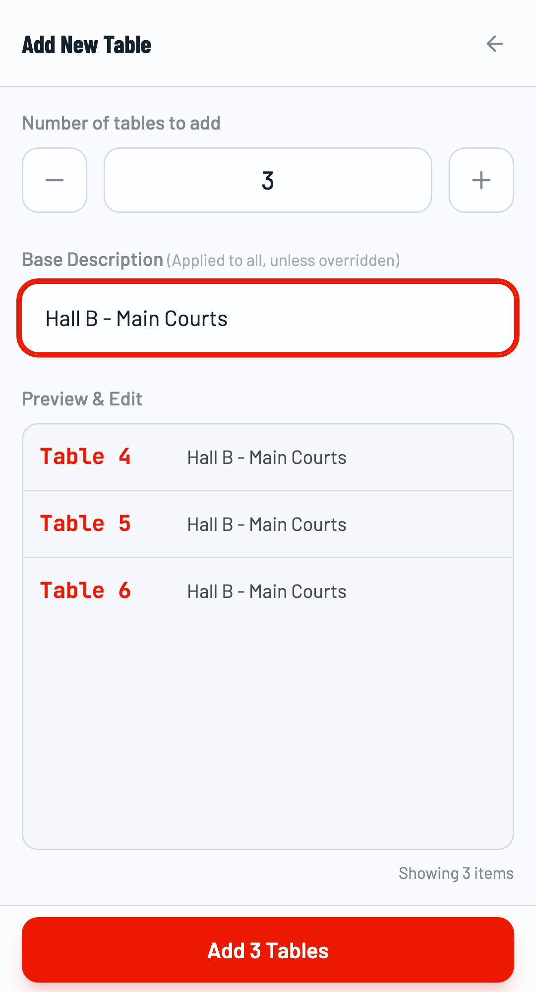 Bulk add description