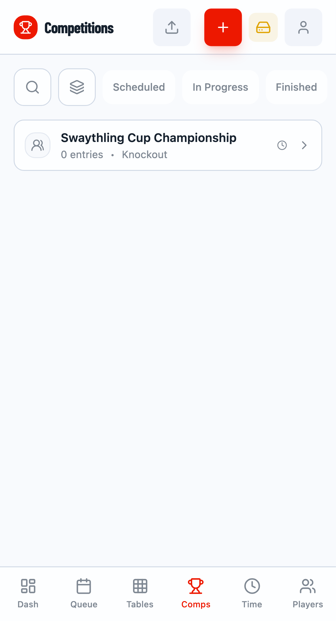 Team competition created